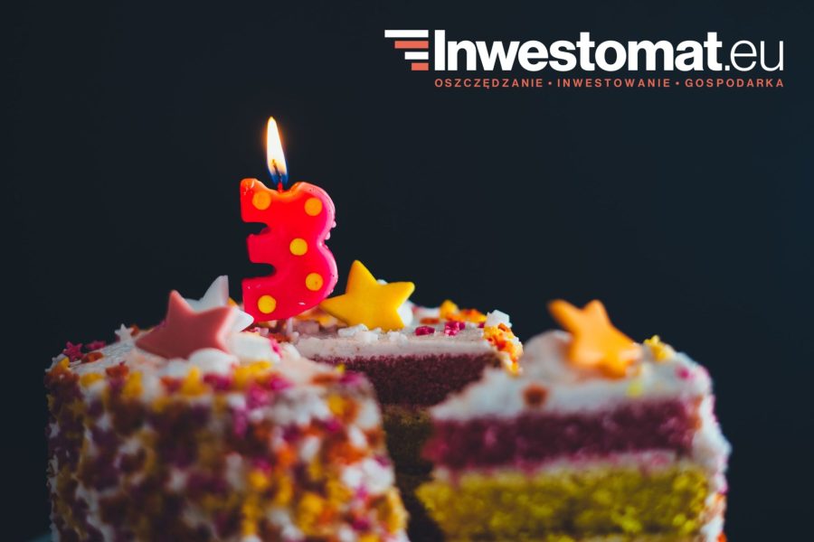 You are currently viewing Inwestomat skończył 3 lata! Podziękowania, statystyki i plany na przyszłość