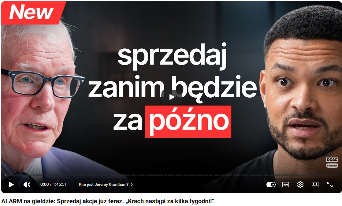 W co inwestować w IV kwartale 2026? AI zmienia świat i daje zarobić 5 W co inwestowac w III kwartale 2026 roku diary of a CEO